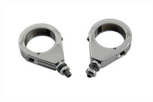 Charger l'image dans la galerie, Turn Signal Clamp Set with Grooves 41mm