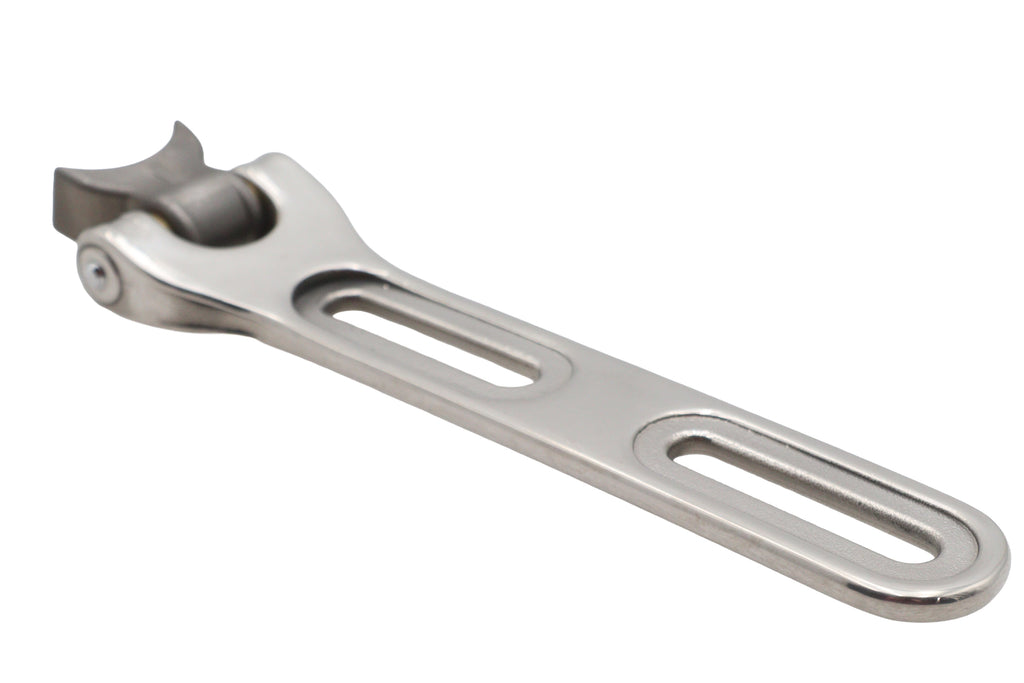 Solo Seat Nose Hinge Assembly Polished