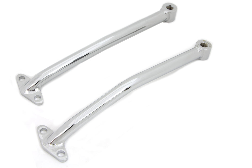 Chrome Rear Fender Brace Set