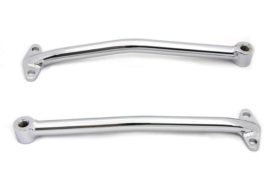 Chrome Rear Fender Brace Set