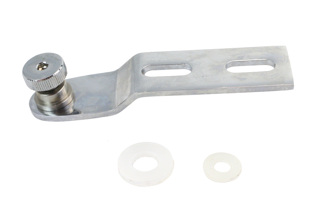 Chrome Seat Tab Assembly