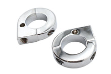 Charger l'image dans la galerie, Chrome Universal Mount Clamp Set 1-1/8 inch