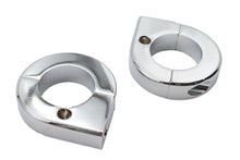 Charger l'image dans la galerie, Chrome Universal Mount Clamp Set 1-1/8 inch