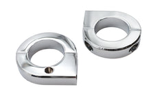 Load image into Gallery viewer, Chrome 1-1/4 inch Universal Mount Clamp Set