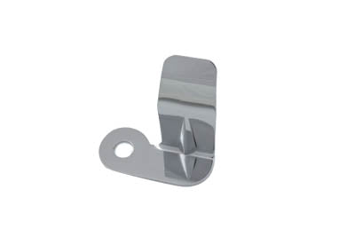 Chrome Alternator Plug Retainer Bracket