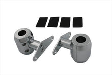 Charger l'image dans la galerie, Spring Fork Fender Mount Clamp Set Chrome