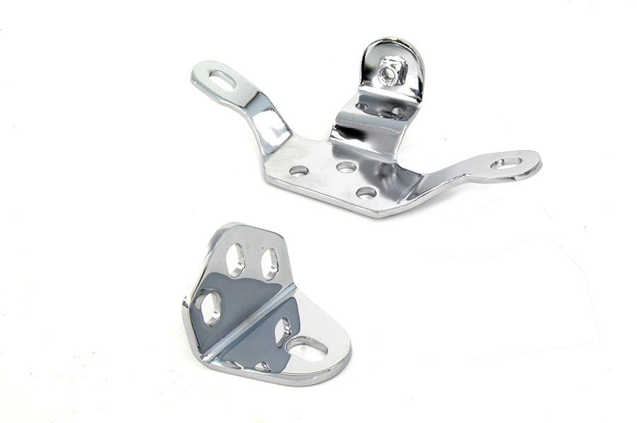 Chrome Top Engine Mount Set