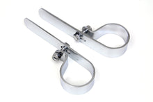 Load image into Gallery viewer, Chrome 1-3/4 inch Exhaust  inchP inch Clamp Set
