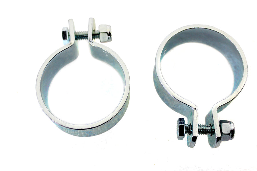 Zinc 1-7/8 inch Muffler Clamp Set