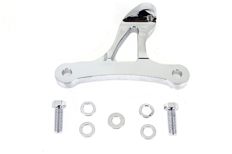 Chrome Front Engine Mount Bracket
