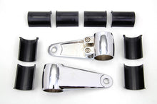Charger l'image dans la galerie, Universal Headlamp Mount Bracket Chrome