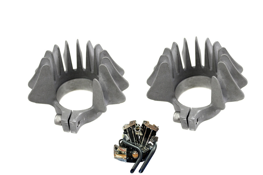 XL Finned Header Clamp Set