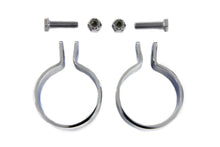 Charger l'image dans la galerie, Chrome 1-7/8 inch Muffler End Clamp Set