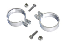 Charger l'image dans la galerie, Chrome 1-7/8 inch Muffler End Clamp Set