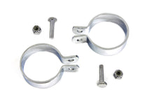 Charger l'image dans la galerie, Chrome 1-7/8 inch Muffler End Clamp Set