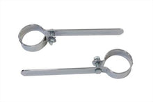 Charger l'image dans la galerie, Chrome 1-7/8 inch Exhaust Hanger Clamp Set