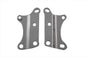 Chrome Front Motor Mount Set