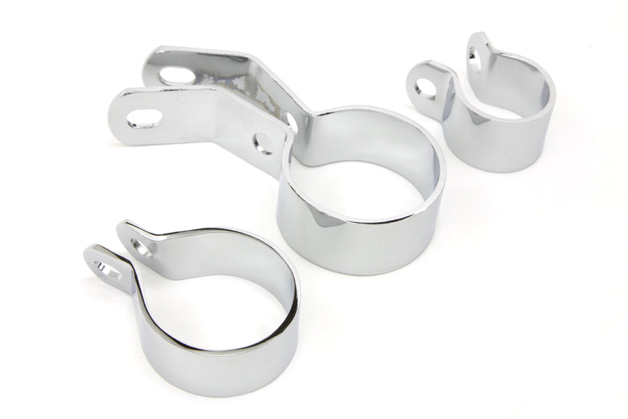 Chrome Exhaust Clamp Kit