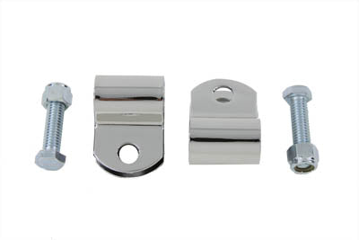 Chrome Turn Signal Clamps