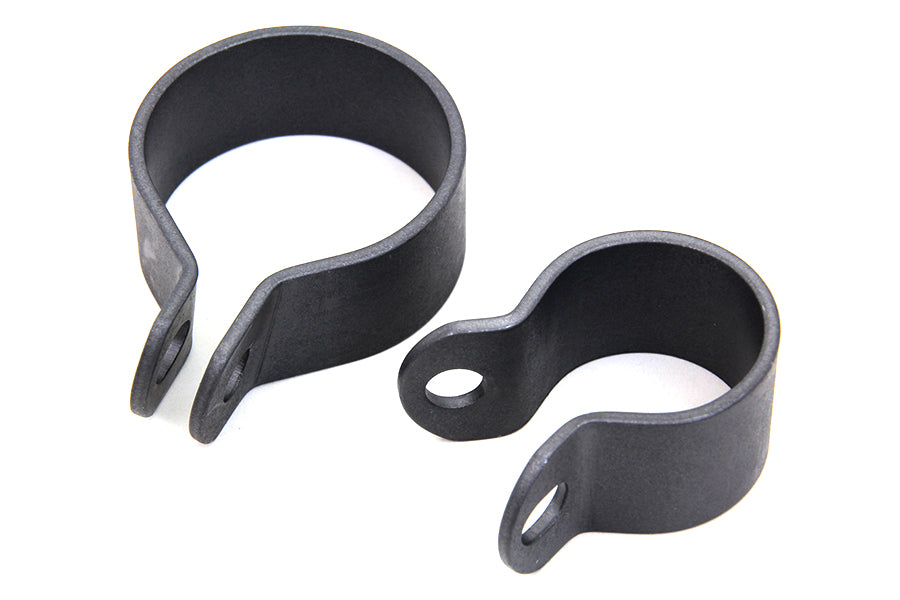 Front Exhaust Parkerized Clamp Set