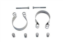 Charger l'image dans la galerie, Chrome Allen Type Exhaust Clamp Set