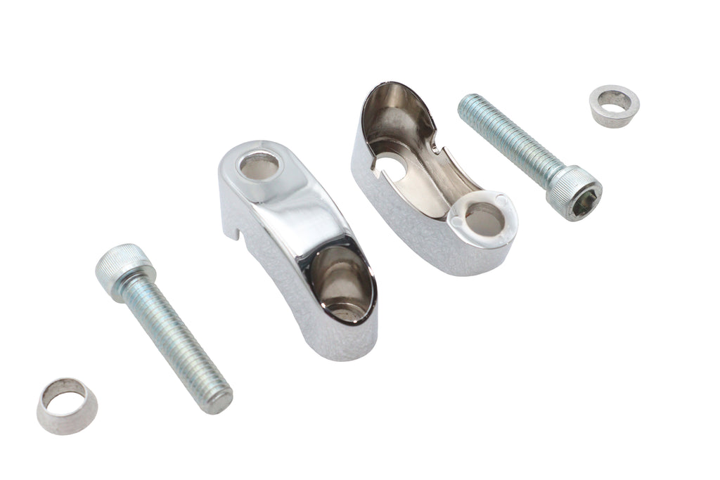 Turn Signal Mount Set Chrome