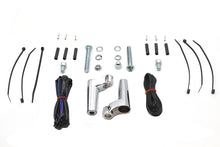Charger l'image dans la galerie, Front Turn Signal Relocation Kit Chrome