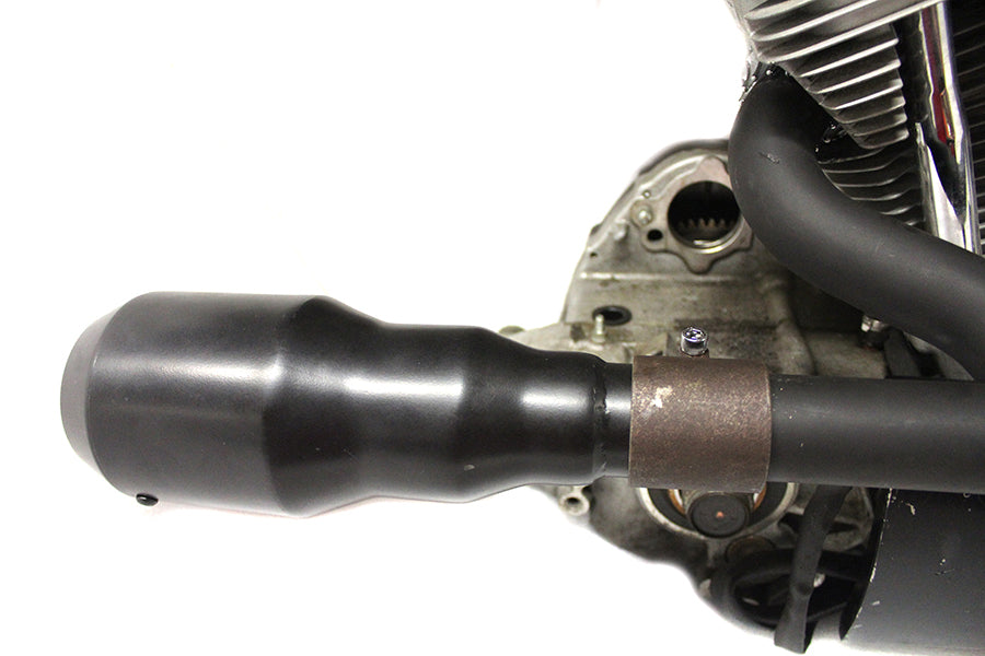 Parkerized 1-3/4 inch Seamless Exhaust Clamp Set