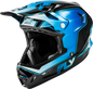Yth Werx R Flow Carbon Hlmt Black Carbon/Blue/White Yl