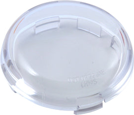 Clear bullet-style turn signal lens for vehicles, branded Chris Products, designed for easy installation and visibility.