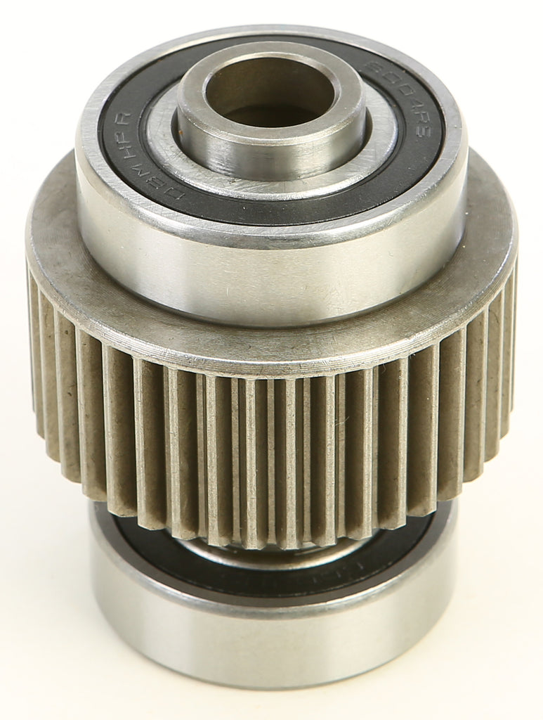 All Balls electrical starter clutch assembly 279-2103 with metal components and wiring for motorcycle or ATV engine.