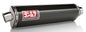 Yoshimura Street Trc Slip-On SS-CF exhaust system with carbon fiber end cap, designed for enhanced performance and sound.