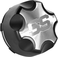 Charger l'image dans la galerie, ITP SS312 alloy wheel center cap for 4/137 bolt pattern, featuring the ITP brand logo on a silver finish.