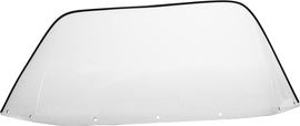 Clear SNO Stuff windshield for Yam snowmobiles, featuring durable, transparent windscreen designed for cold-weather riding.