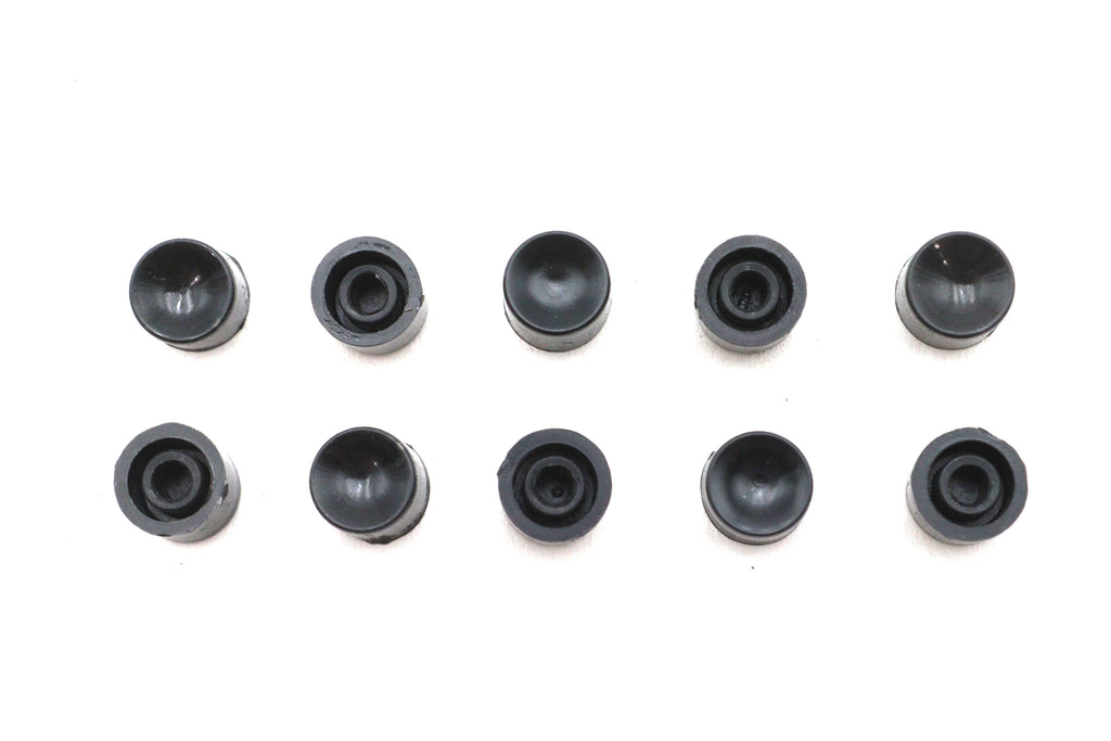 Long Style Handlebar Switch Caps Black