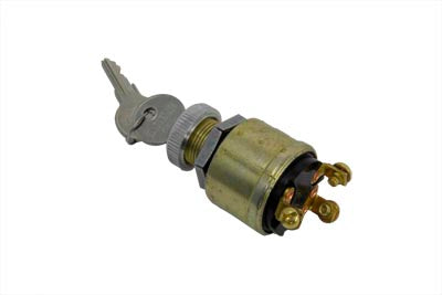Universal 3 Position Ignition Key Switch