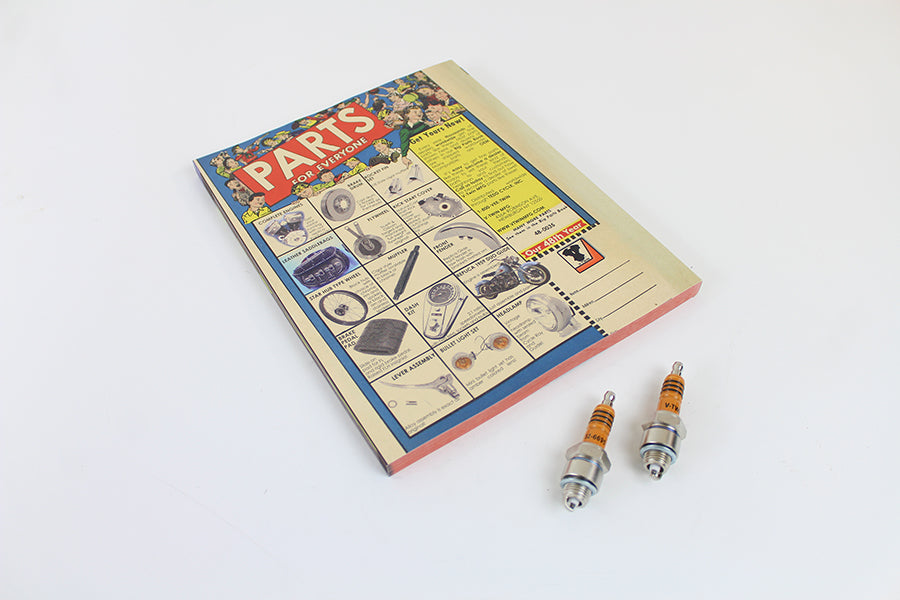 Panhead Spark Plug Set and Book Kit