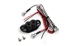 Load image into Gallery viewer, Old School Dual Switch Kit Black