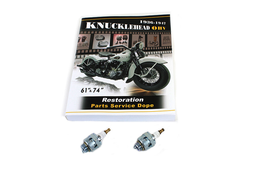Replica 18mm Spark Plug Set with Guide