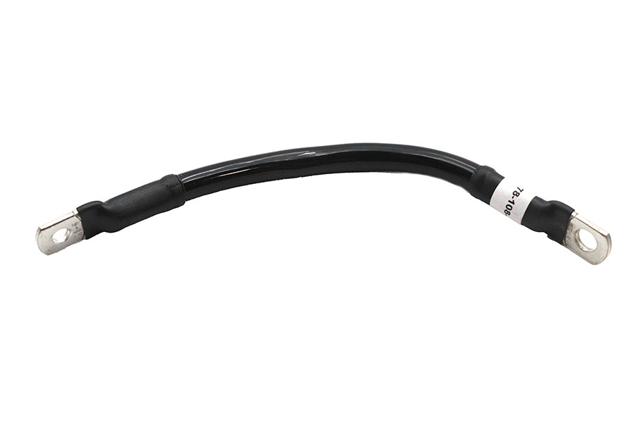 Black 8 inch Flexible Battery Cable