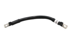 Black 8 inch Flexible Battery Cable