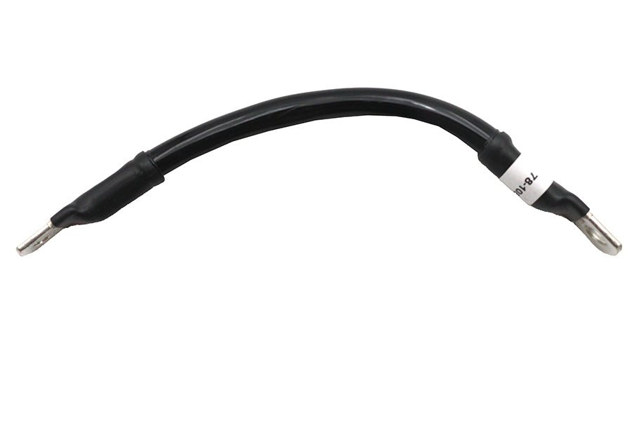 Black 8 inch Flexible Battery Cable
