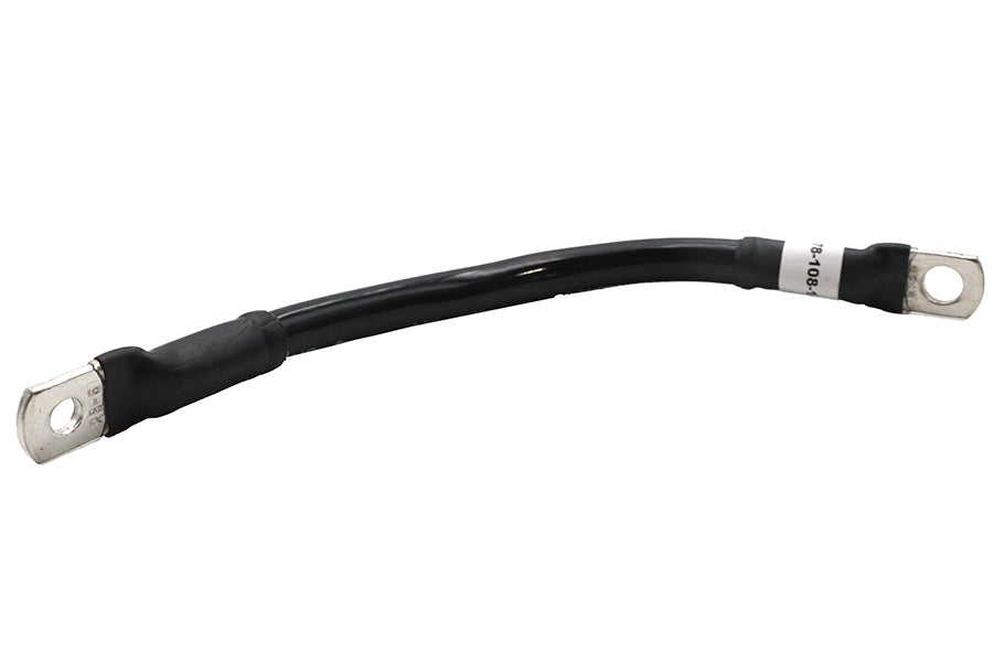 Black 8 inch Flexible Battery Cable