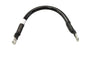Black 10 inch Flexible Battery Cable