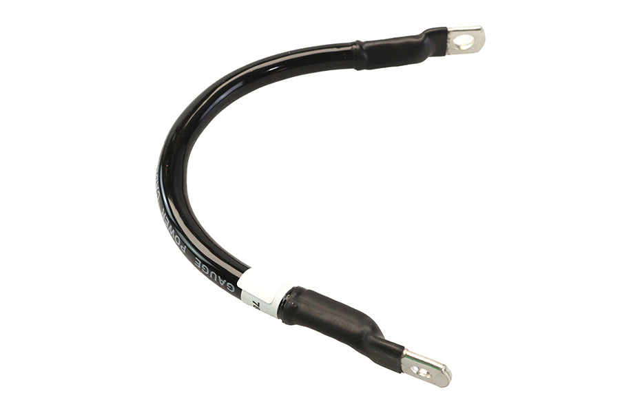 Black 10 inch Flexible Battery Cable