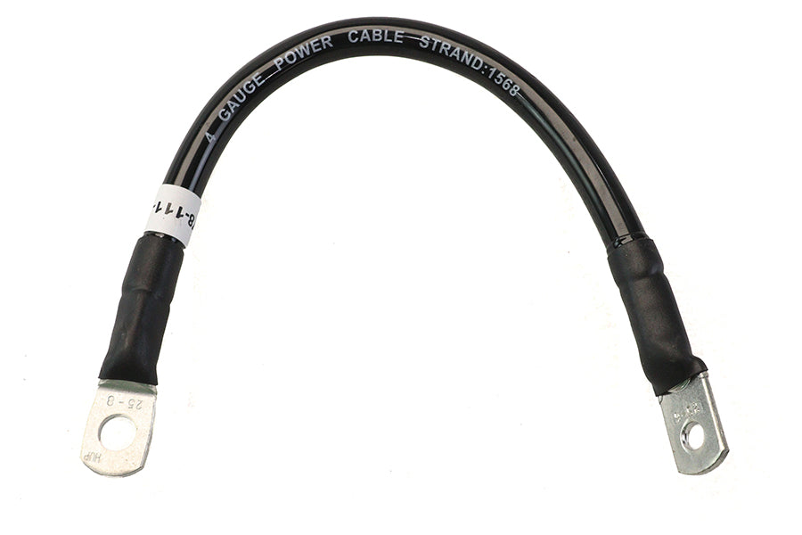 Black 11 inch Flexible Battery Cable