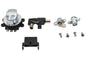 Side Hinge Ignition Switch and Saddlebag Lock Kit Chrome