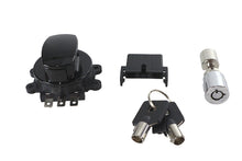Charger l'image dans la galerie, Side Hinge Ignition Switch Black with Fork Lock