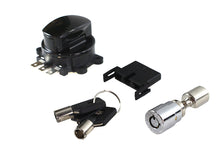 Charger l'image dans la galerie, Side Hinge Ignition Switch Black with Fork Lock