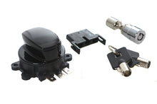 Charger l'image dans la galerie, Side Hinge Ignition Switch Black with Fork Lock